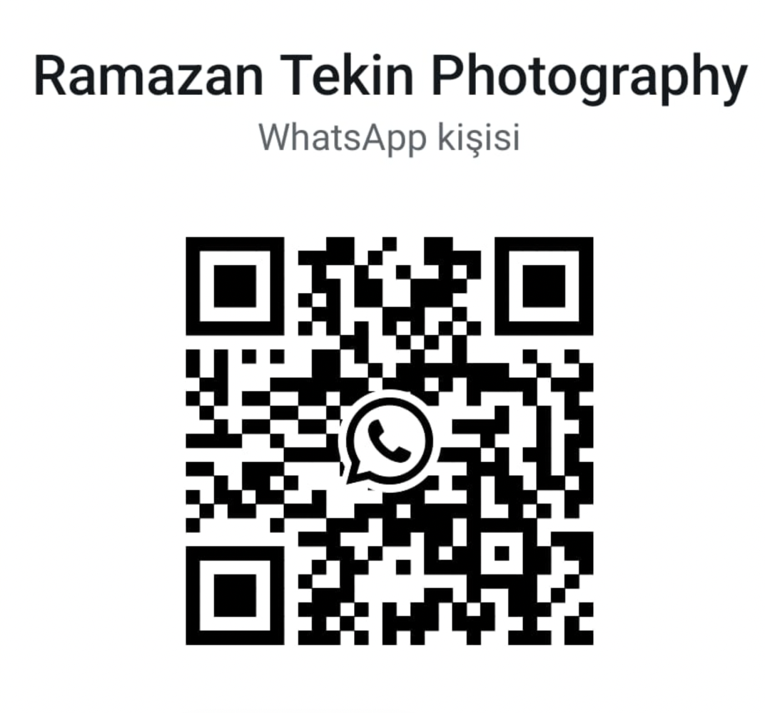 Ramazan Tekin Photography WhatsApp QR kodu